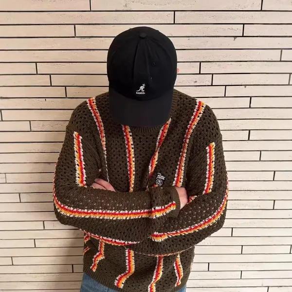 STUSSY Striped Knit Sweater 2
